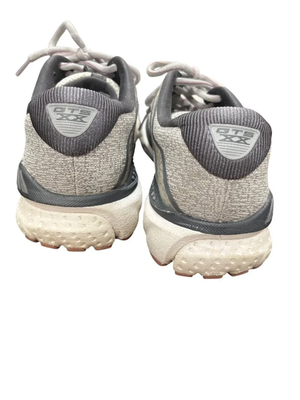 Brooks GTS Adrenaline 20 wms gray pink low walking run sneakers sz 8 SKU 10-604